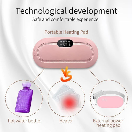 Portable Cordless Heating Pad - Menstrual Heating Pad - hushay store