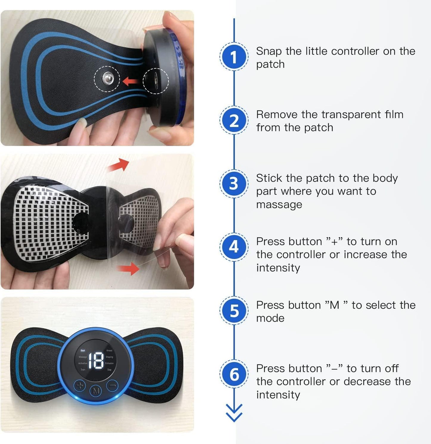 Wireless Portable body massager - hushay store